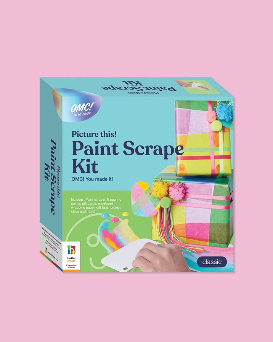 A-C OMC | Omc! Picture This Paint Scrape Art Kit