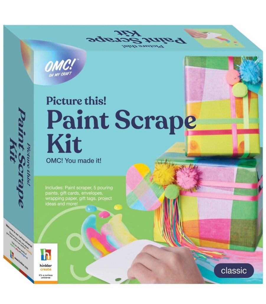 A-C OMC | Omc! Picture This Paint Scrape Art Kit