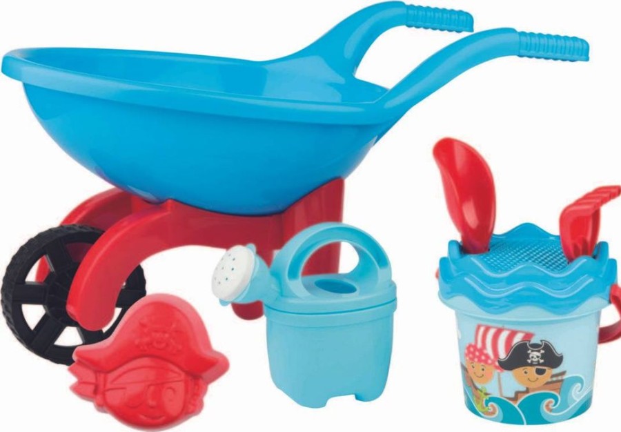 N-Z Androni Sand & Water Play | Pirates Adventure Barrow & Sand Set