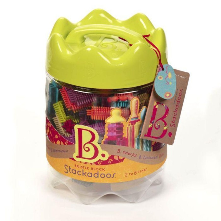 A-C B. | B. Bristle Block Stackadoos In Jar - Kids Toys & Gifts Online Nz