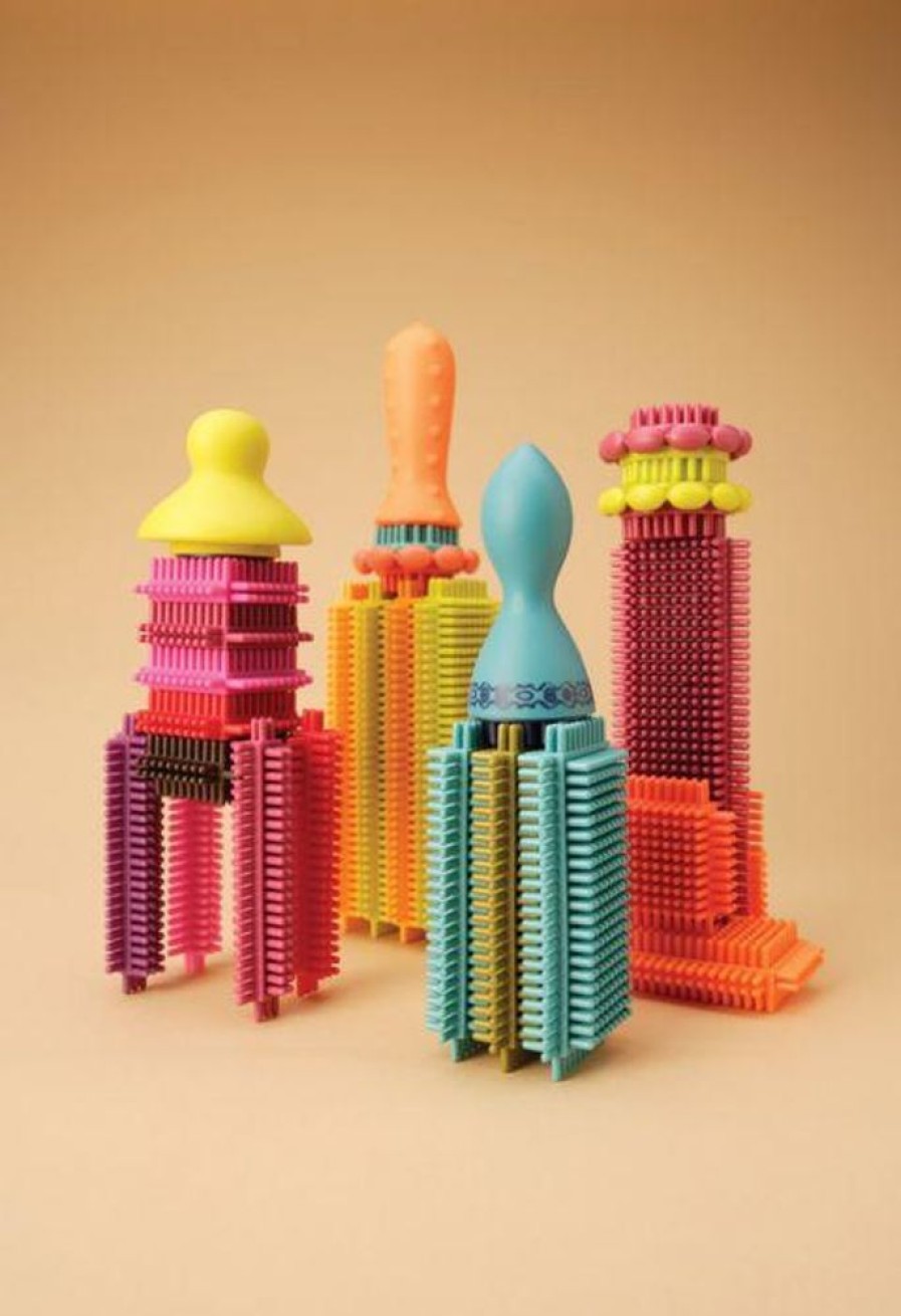 A-C B. | B. Bristle Block Stackadoos In Jar - Kids Toys & Gifts Online Nz