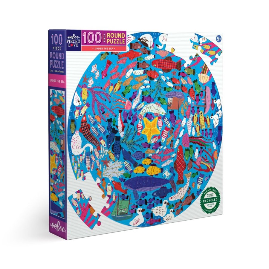 N-Z eeBoo | Eeboo 100Pc Puzzle Under The Sea Rd