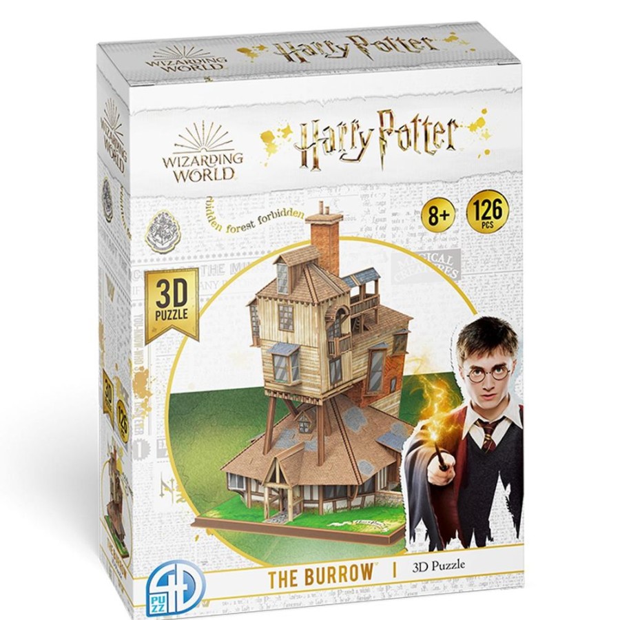 N-Z University Games | Harry Potter 3D Paper Models: The Burrow 126Pc