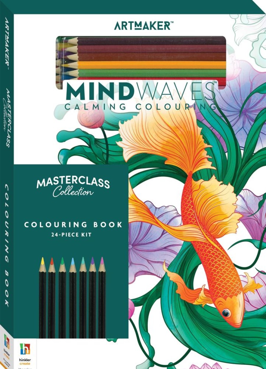 A-C Art Maker | Art Maker Masterclass: Mindwaves Calming Colouring Kit