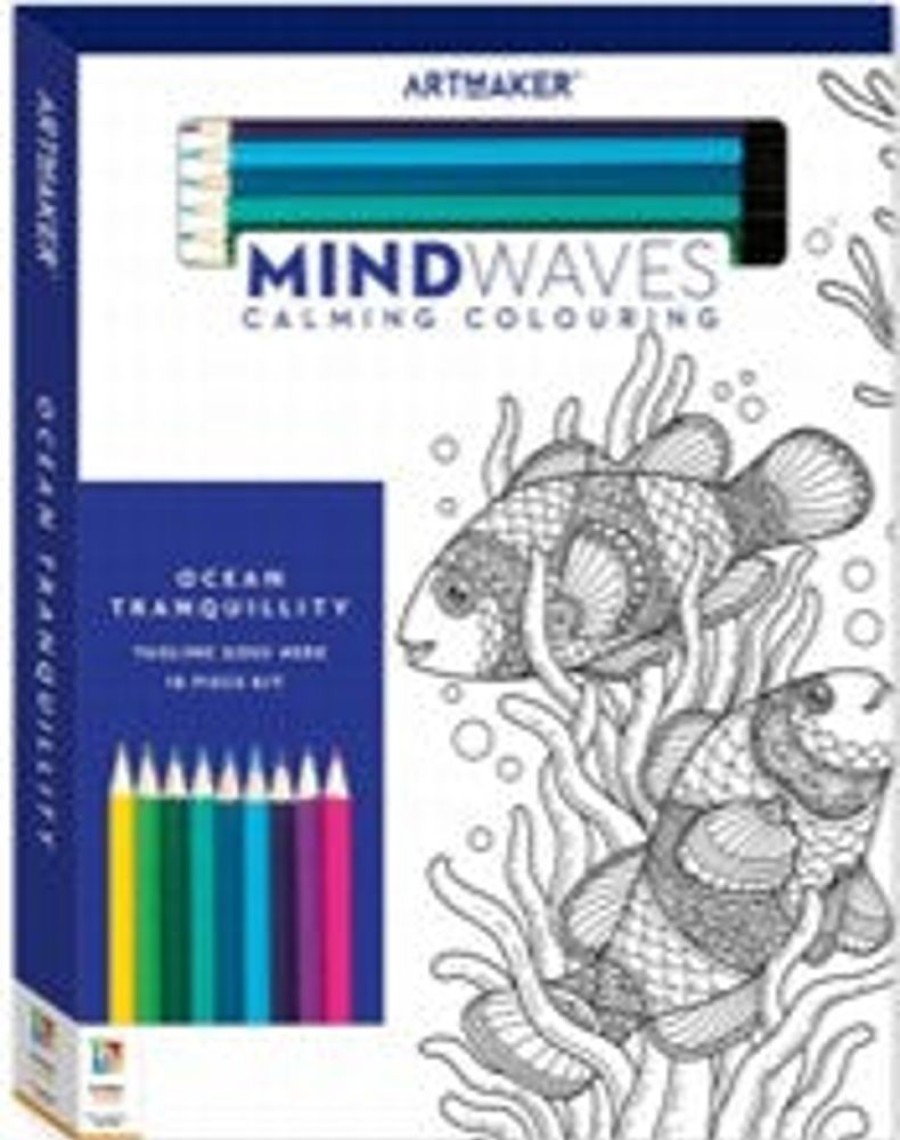 A-C Art Maker | Art Maker Masterclass: Mindwaves Calming Colouring Kit