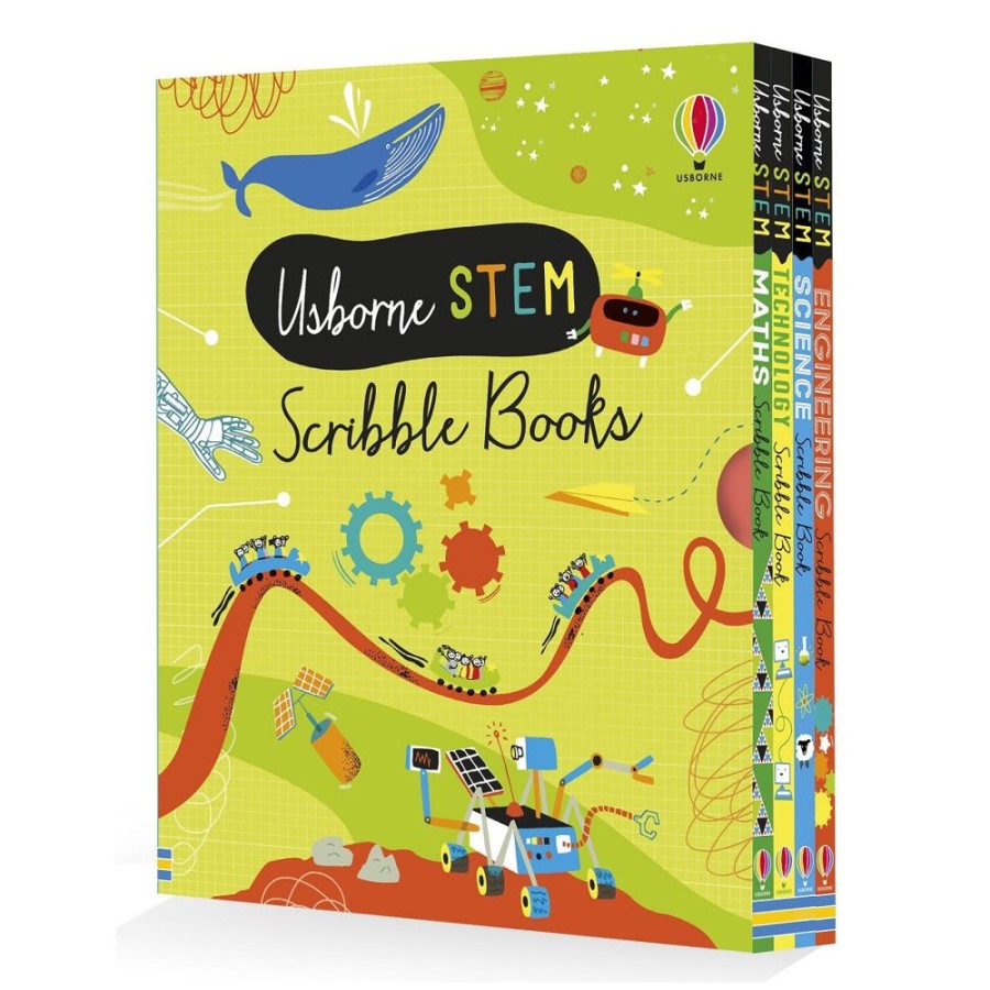 N-Z The Toy Wagon | Usborne Stem Scribble Boxset