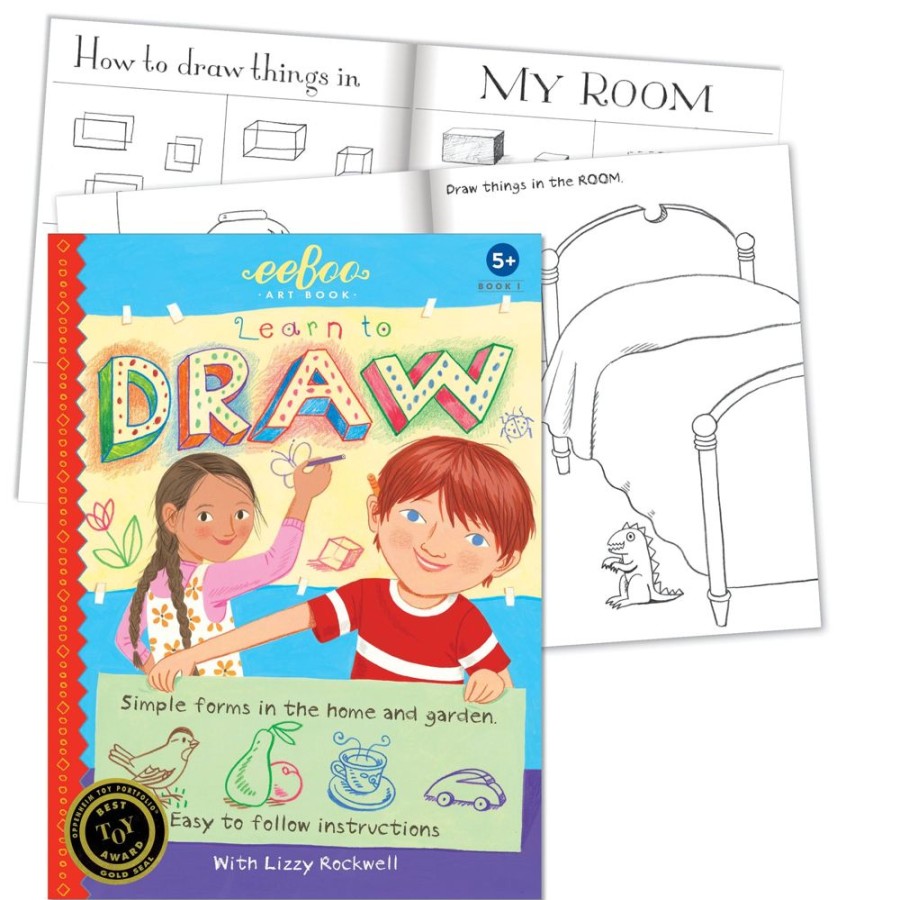 A-C eeBoo | Eeboo Art Books 1 - Learn To Draw Simple Forms