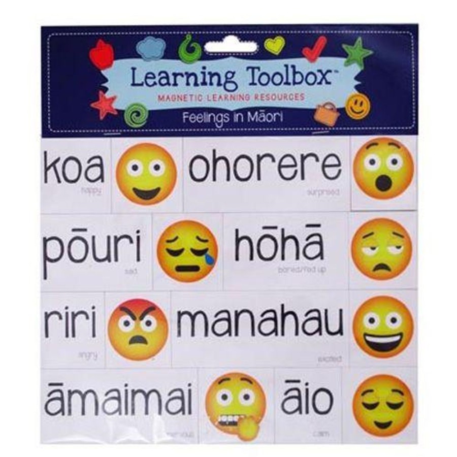 D-M Learning Toolbox | Nz Magnetic Maori Feelings & Emotions - Nz Kids Games