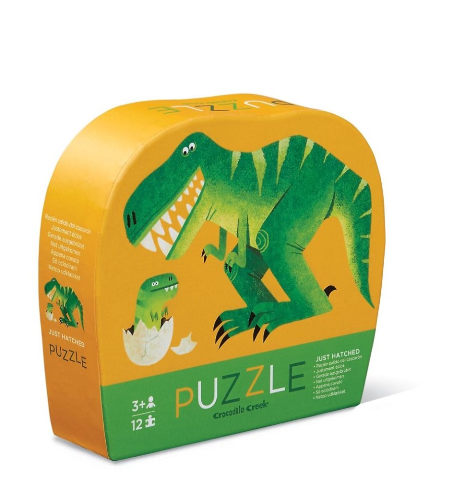 N-Z Crocodile Creek | Crocodile Creek Mini Shaped Puzzle Just Hatched 12Pc