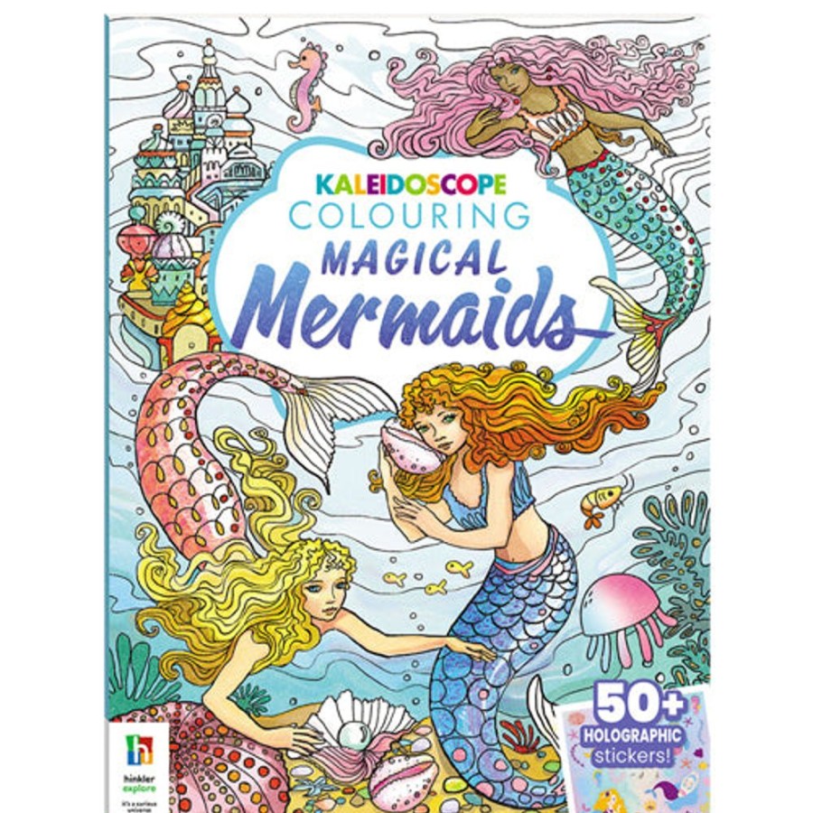 A-C Kaleidoscope | Kaleidoscope Sticker Colouring: Magical Mermaids