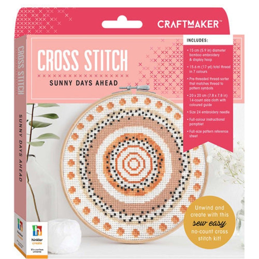 A-C Craft Maker | Craft Maker Cross-Stitch Kit: Sunny Days Ahead