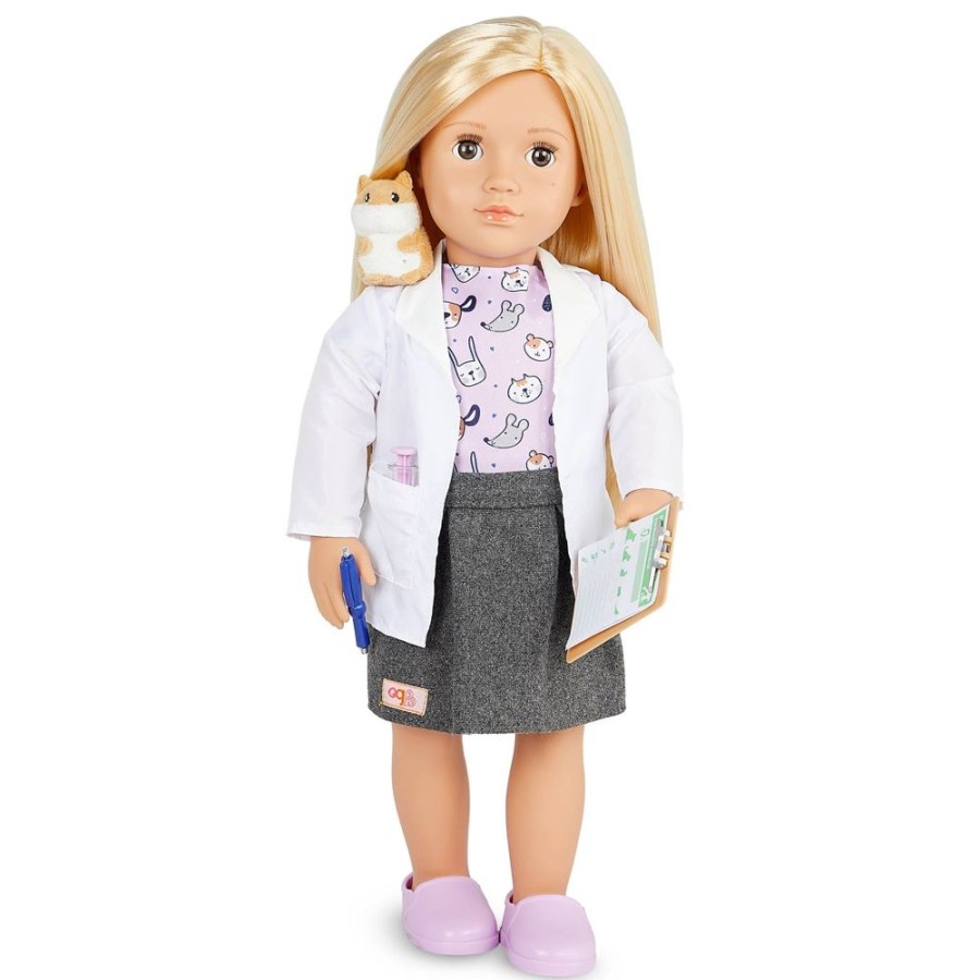 D-M Our Generation | Our Generation 18" Activity Doll - Veterinarian Noemie