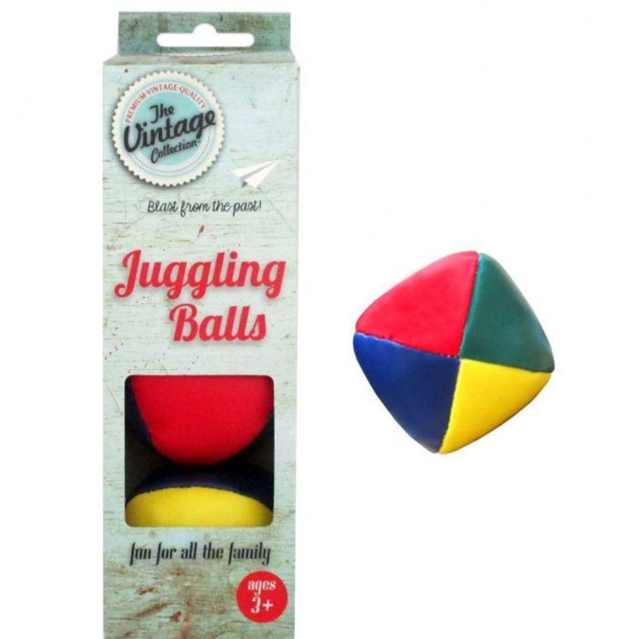 D-M Vintage Collection | Vintage 6Cm Juggling Balls In 3Pc - Kids Outdoor Toys Online Nz