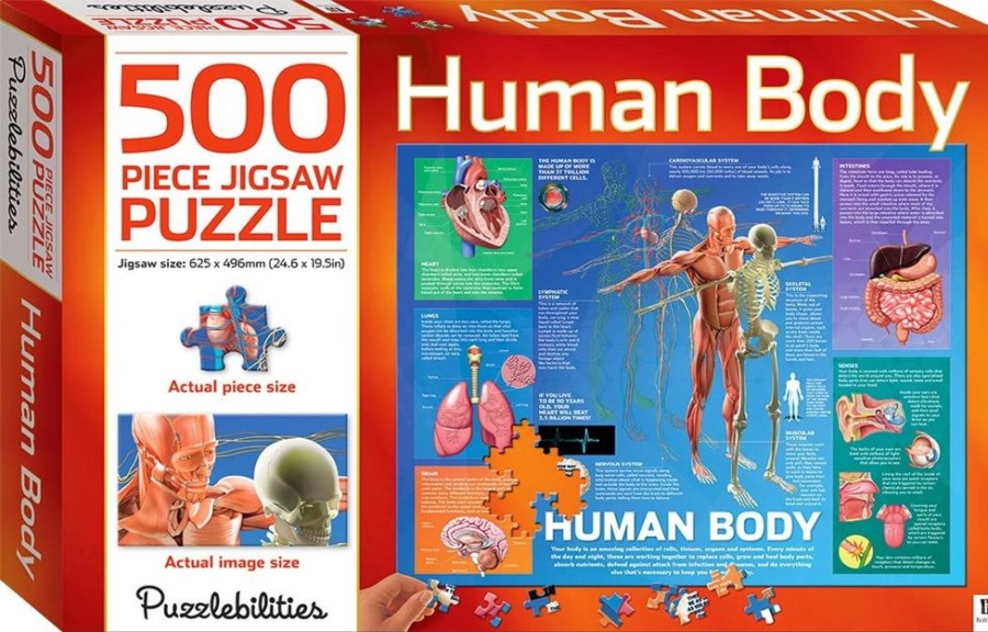 N-Z Puzzlebilites | Puzzlebilities 500Pc Puzzle: Human Body