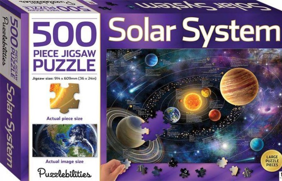 N-Z Puzzlebilites | Puzzlebilities Solar System 500Pc - Nz Educational Kids Toys