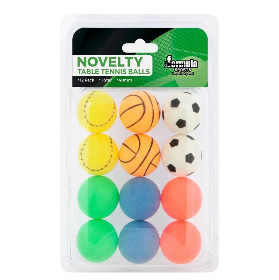 D-M Formula Sports | Formula Sport Table Tennis Balls Novelty 12Pk