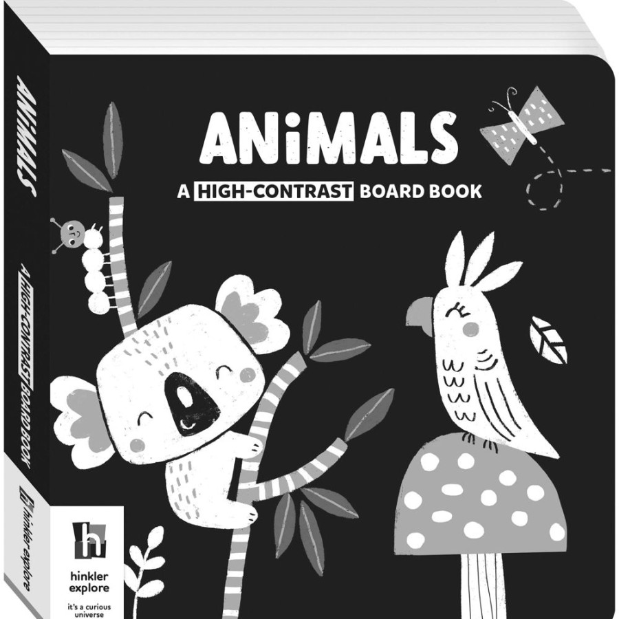 A-C Building Blocks | Building Blocks High Contrast Book: Animal Friends