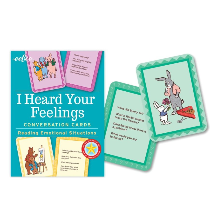 N-Z eeBoo | Eeboo Flashcards I Heard Your Feelings Hardbox