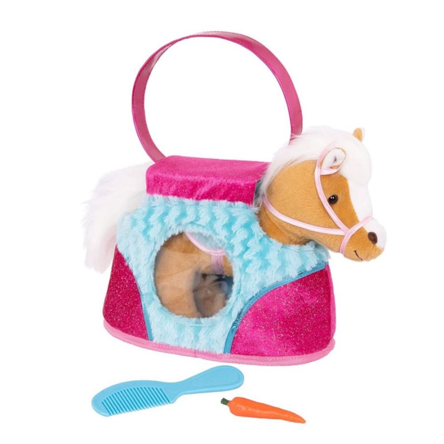 A-C Pucci Pups | Pucci Pup Heart & Stripes Pony Bag