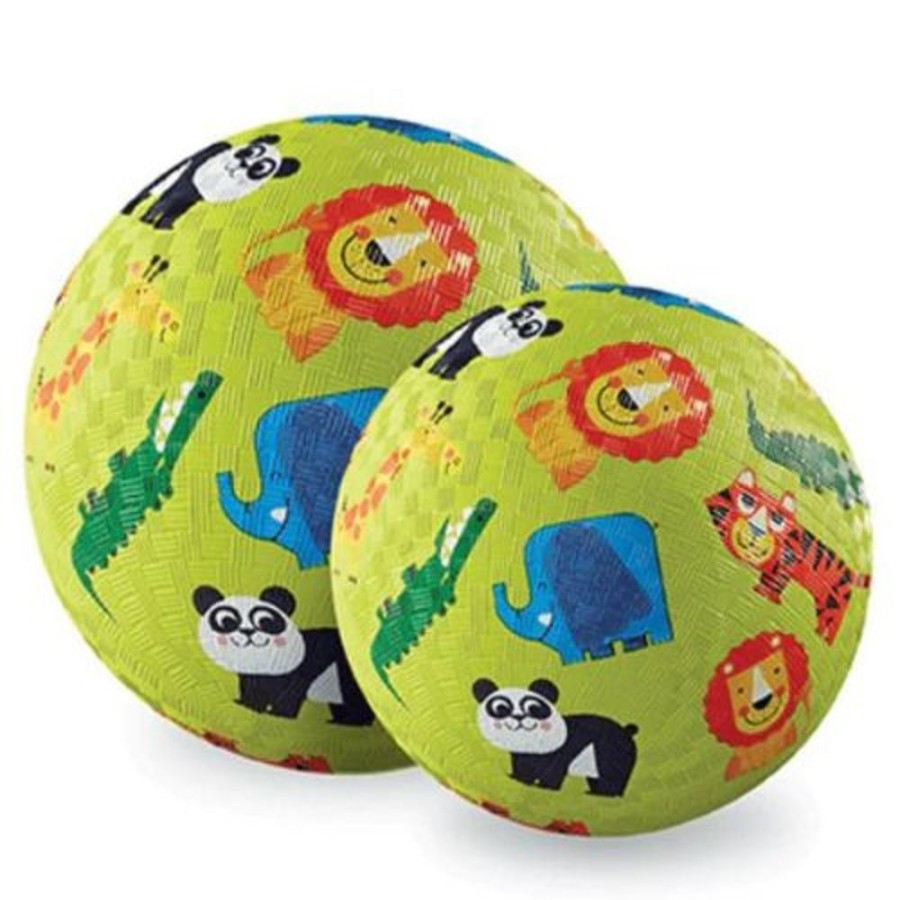 N-Z Crocodile Creek | Crocodile Creek 7" Playground Ball Jungle Animals