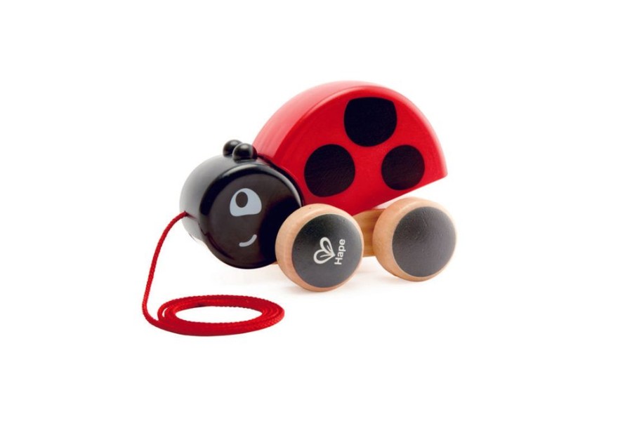 N-Z Hape | Hape Lady Bug Pull Along