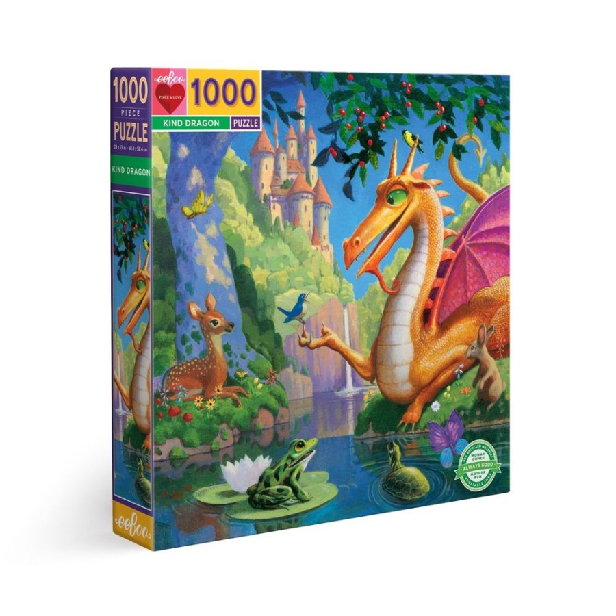 N-Z eeBoo | Eeboo 1000Pc Puzzle Kind Dragon