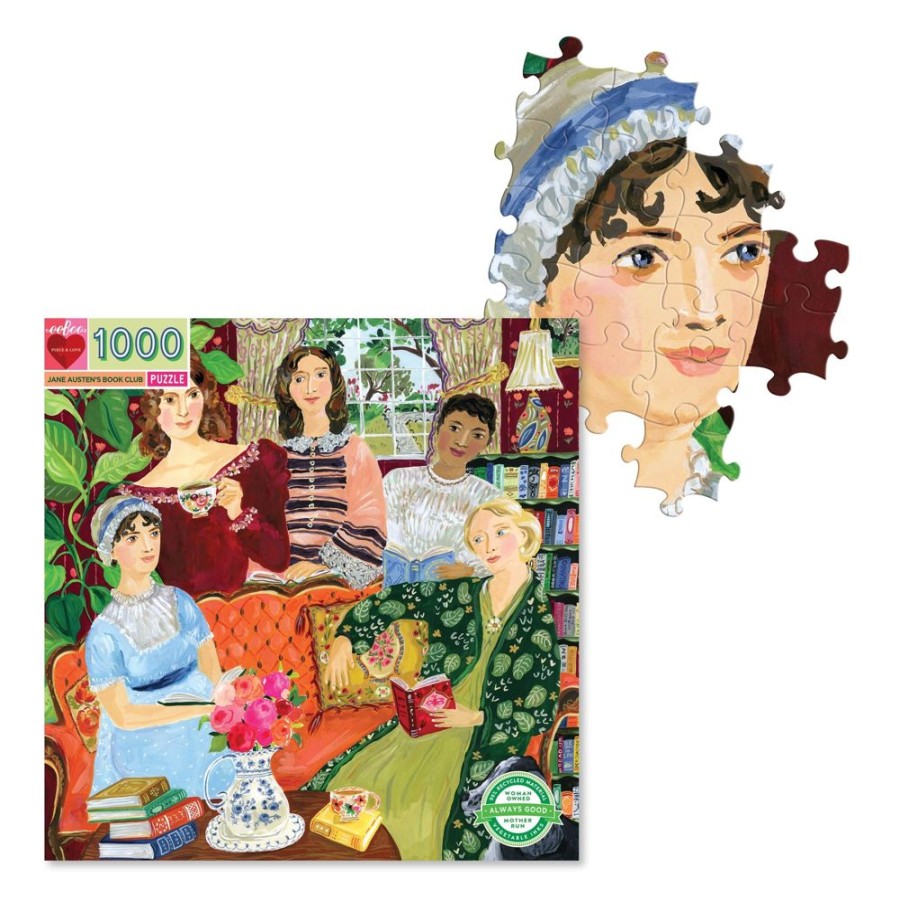 N-Z eeBoo | Eeboo 1000Pc Puzzle Jane Austens Book Club