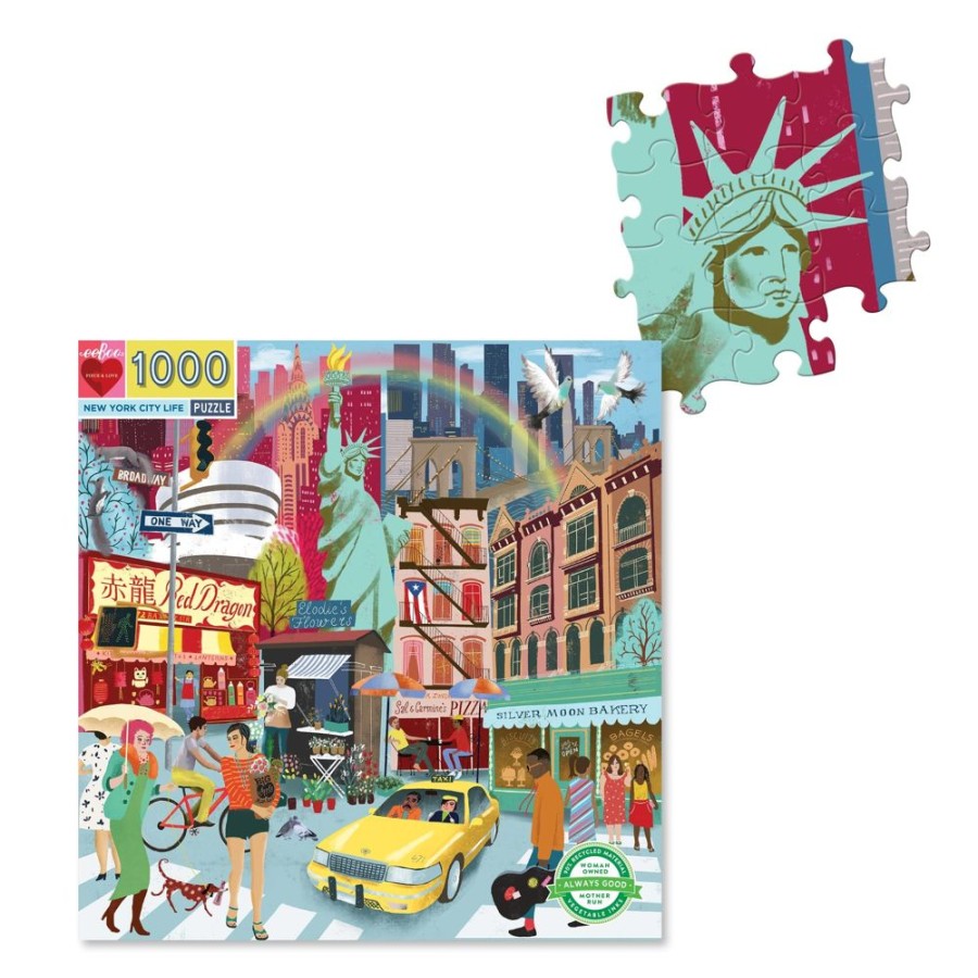 N-Z eeBoo | Eeboo 1000Pc Puzzle New York Life