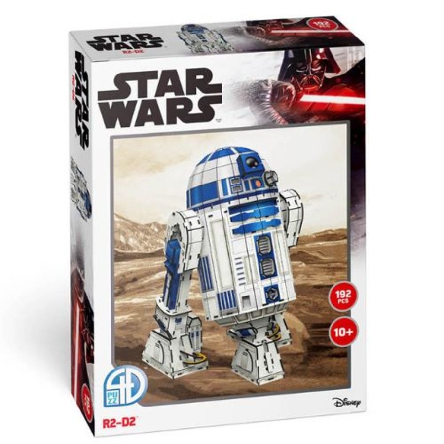 N-Z University Games | Star Wars 3D Paper Models: R2D2 192Pc