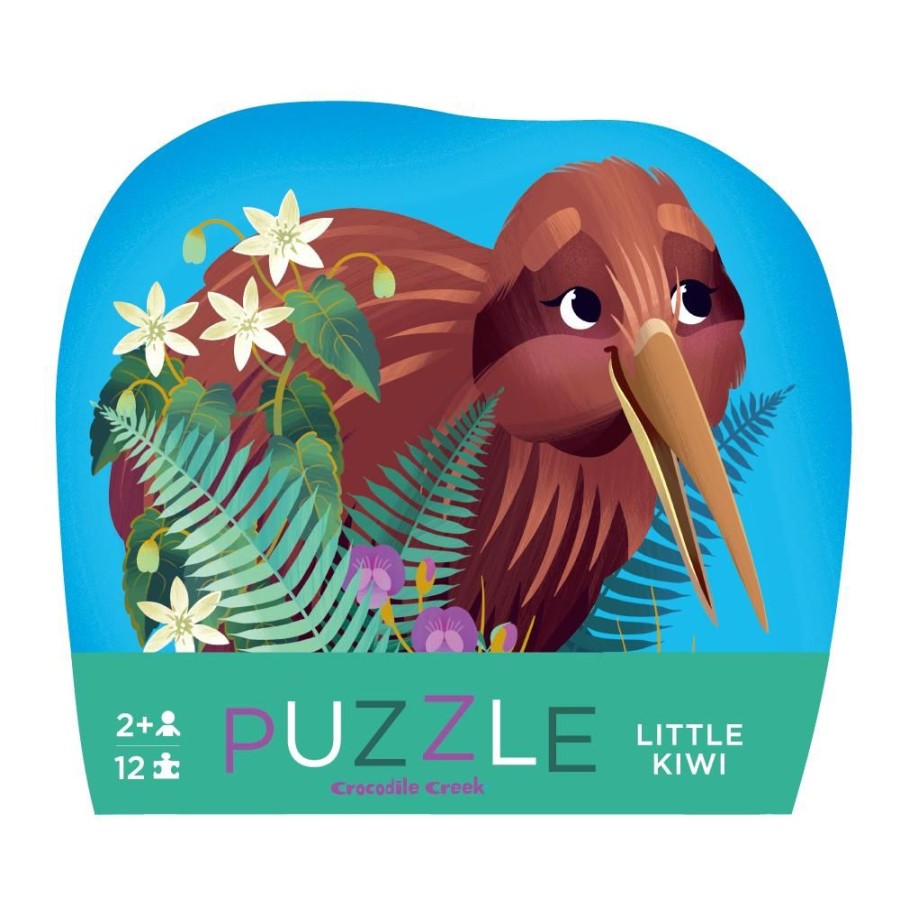 N-Z Crocodile Creek | Crocodile Creek 12-Pc Mini Puzzle: Little Kiwi