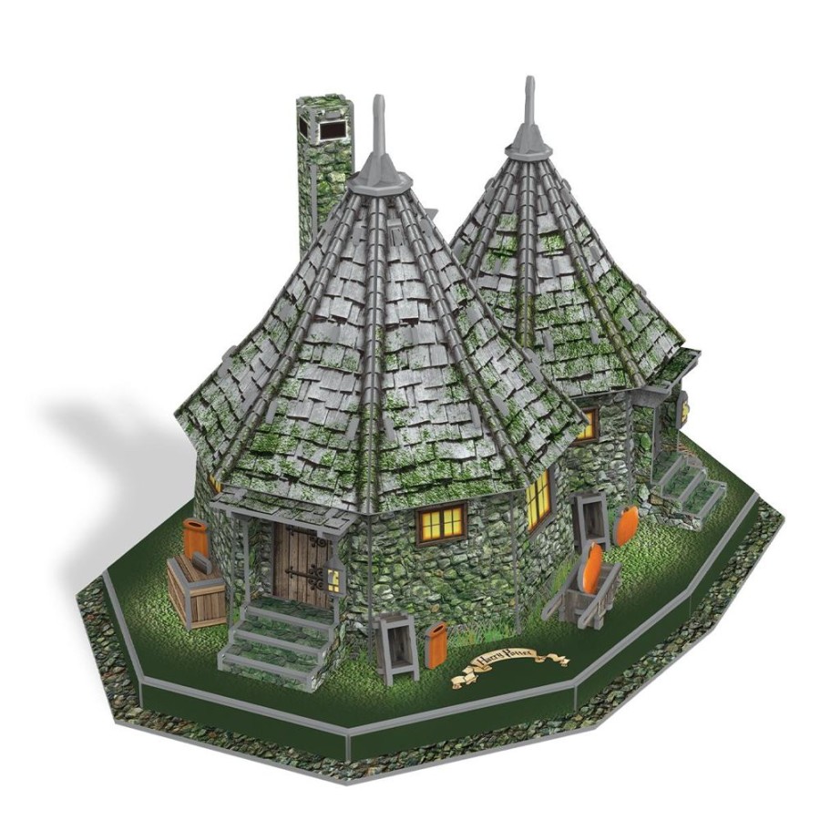 N-Z University Games | Harry Potter 3D Paper Models: Hagrids Hut 101Pc