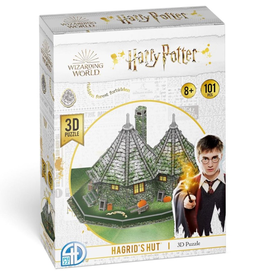 N-Z University Games | Harry Potter 3D Paper Models: Hagrids Hut 101Pc