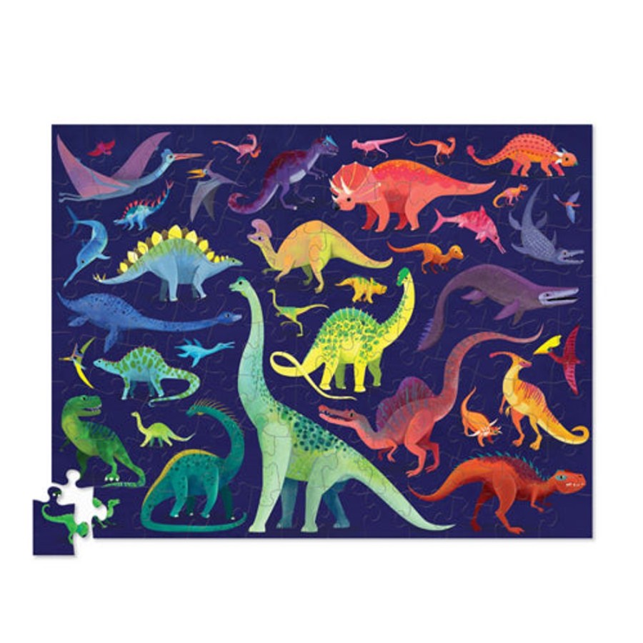 N-Z Crocodile Creek | Crocodile Creek 100Pc 36 Animal Puzzle Dino World