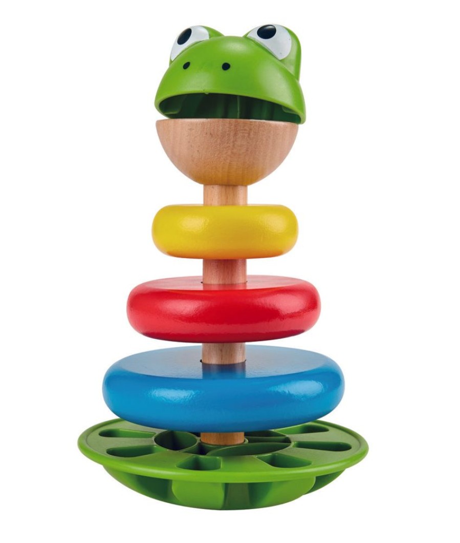 D-M Hape | Hape Mr Frog Stacking Rings