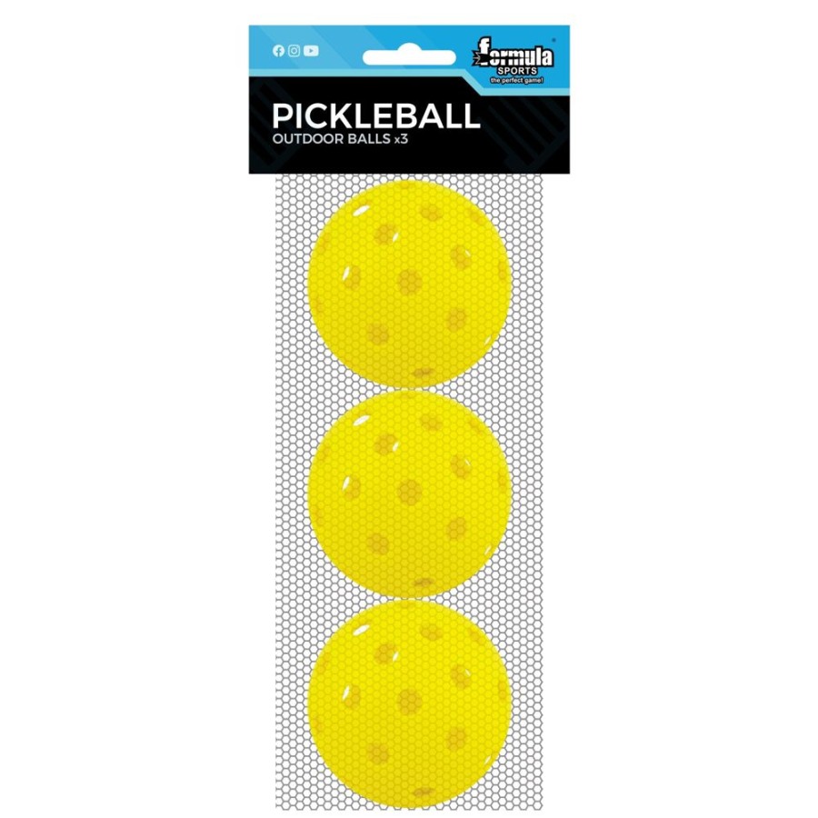 N-Z Formula Sports | Formula Sports Pickleball Outdoor Balls 3 Pack