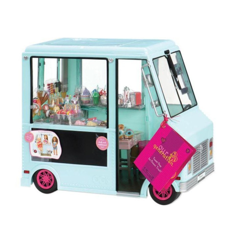 D-M Our Generation | Our Generation Ice Cream Truck - Mint - Dolls Online Nz