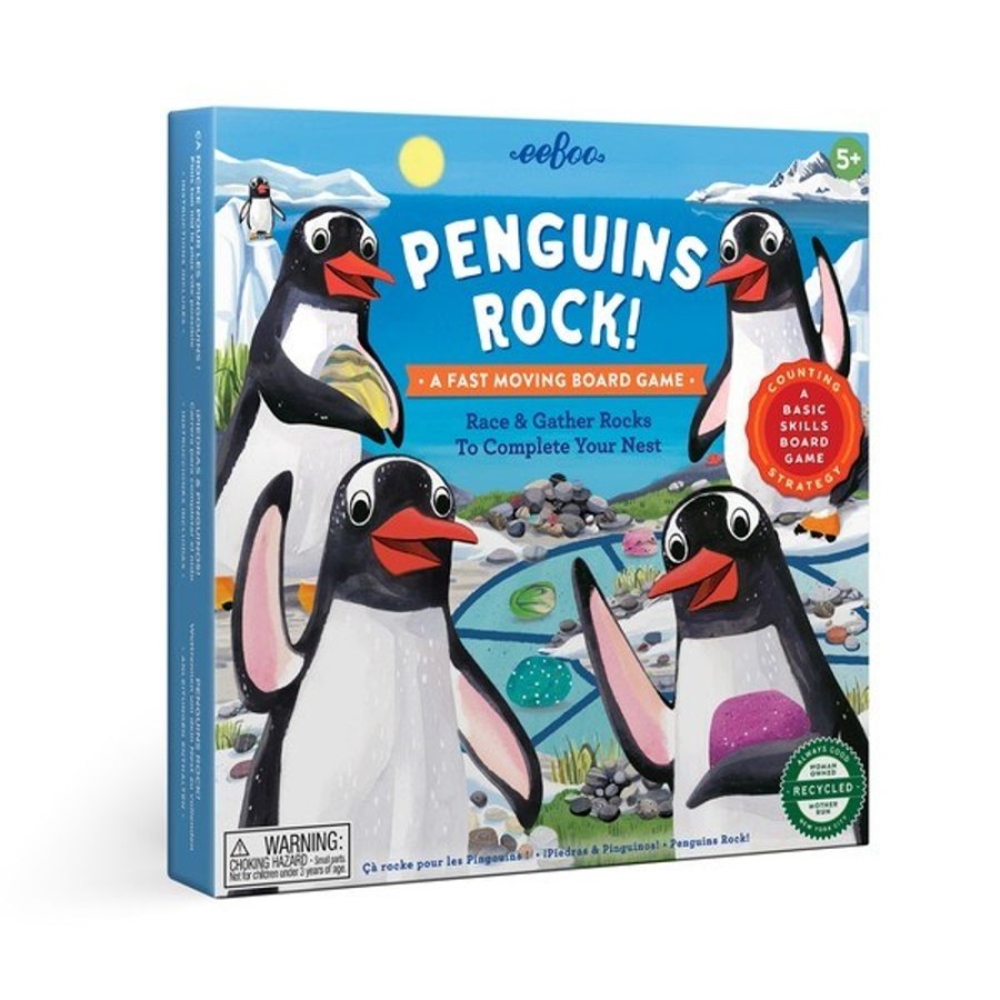 N-Z eeBoo | Eeboo Board Game Penguins Rock!