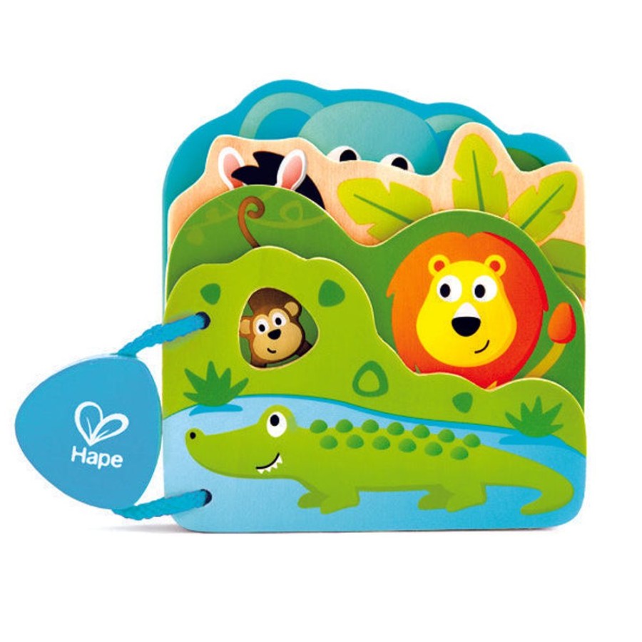 A-C Hape | Hape Babys Wild Animal Book