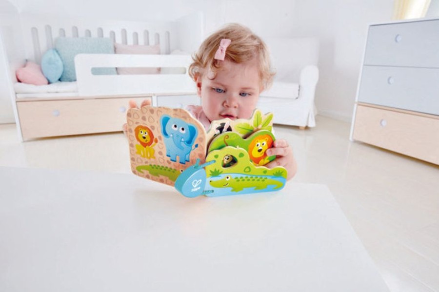 A-C Hape | Hape Babys Wild Animal Book