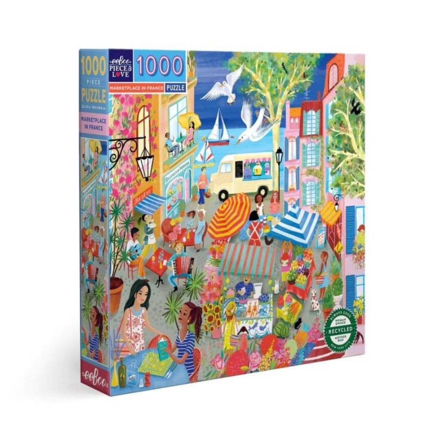 N-Z eeBoo | Eeboo 1000Pc Puzzle Marketplace In France Square