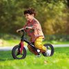 N-Z Hape | Hape Shock-Absorbing Balance Bike - Red & Black