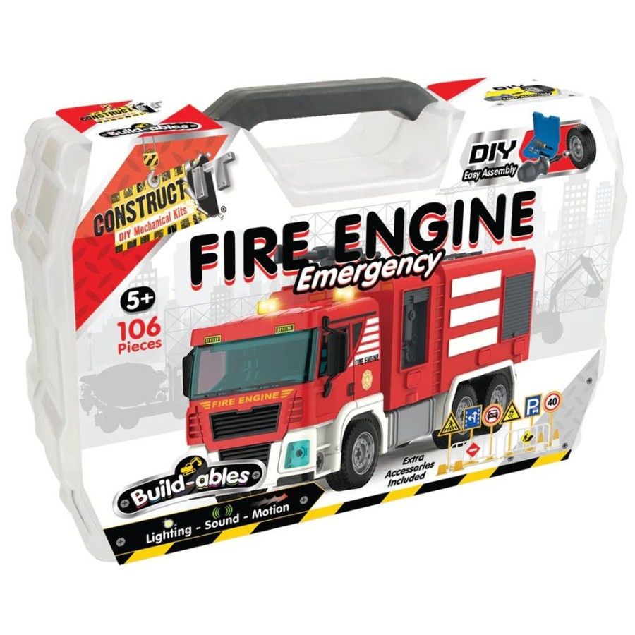 D-M Construct IT | Build-Ables Plus - Fire Engine Emergency