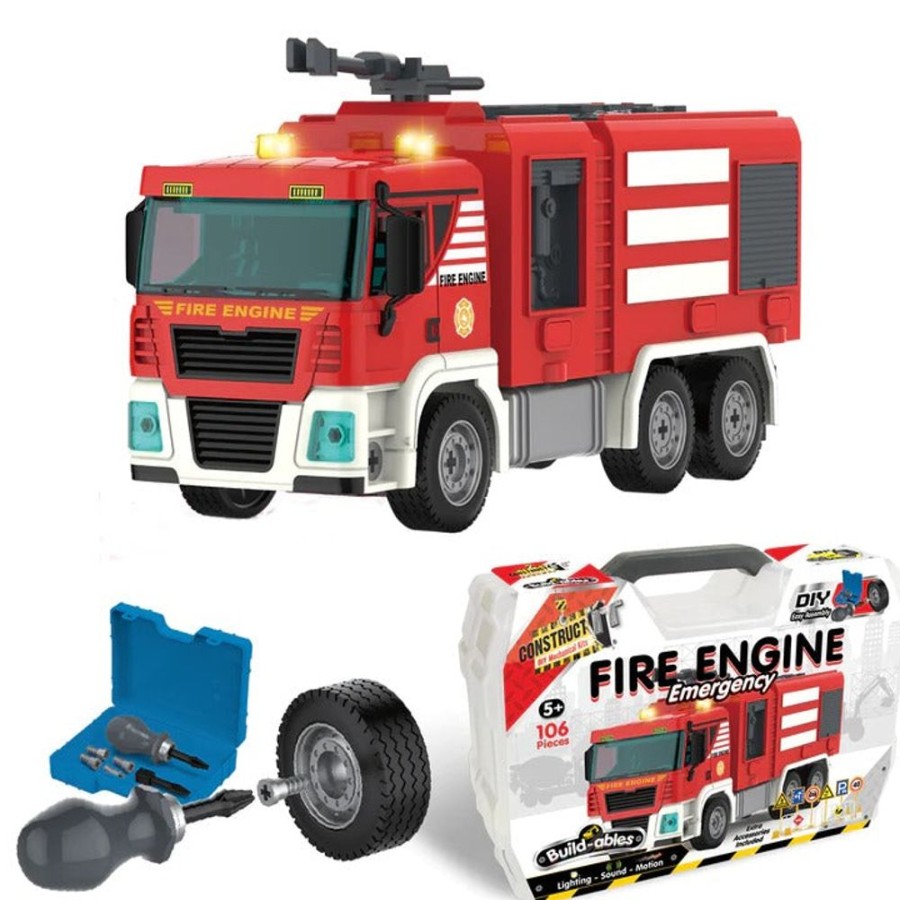 D-M Construct IT | Build-Ables Plus - Fire Engine Emergency