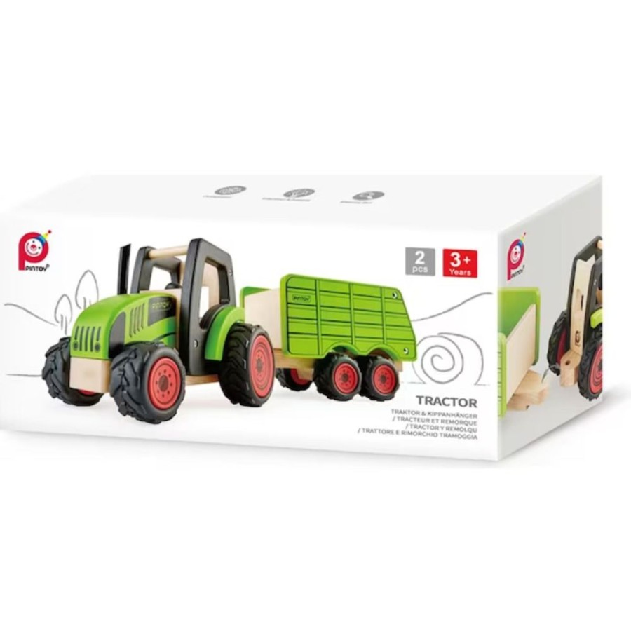 N-Z PINTOY | Pintoy Tractor With Trailer