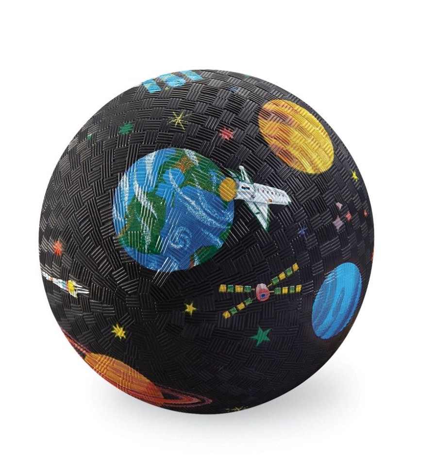 N-Z Crocodile Creek | Crocodile Creek 7" Playground Ball - Space Exploration