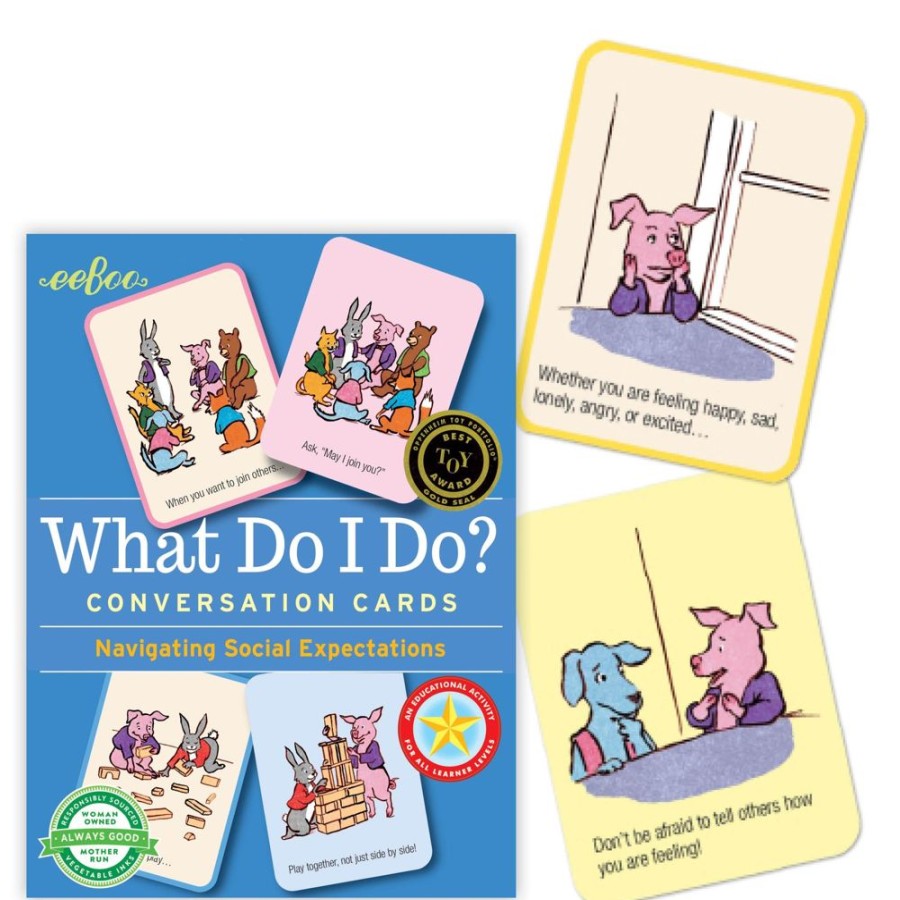 N-Z eeBoo | Eeboo Flashcards What Do I Do Hardbox