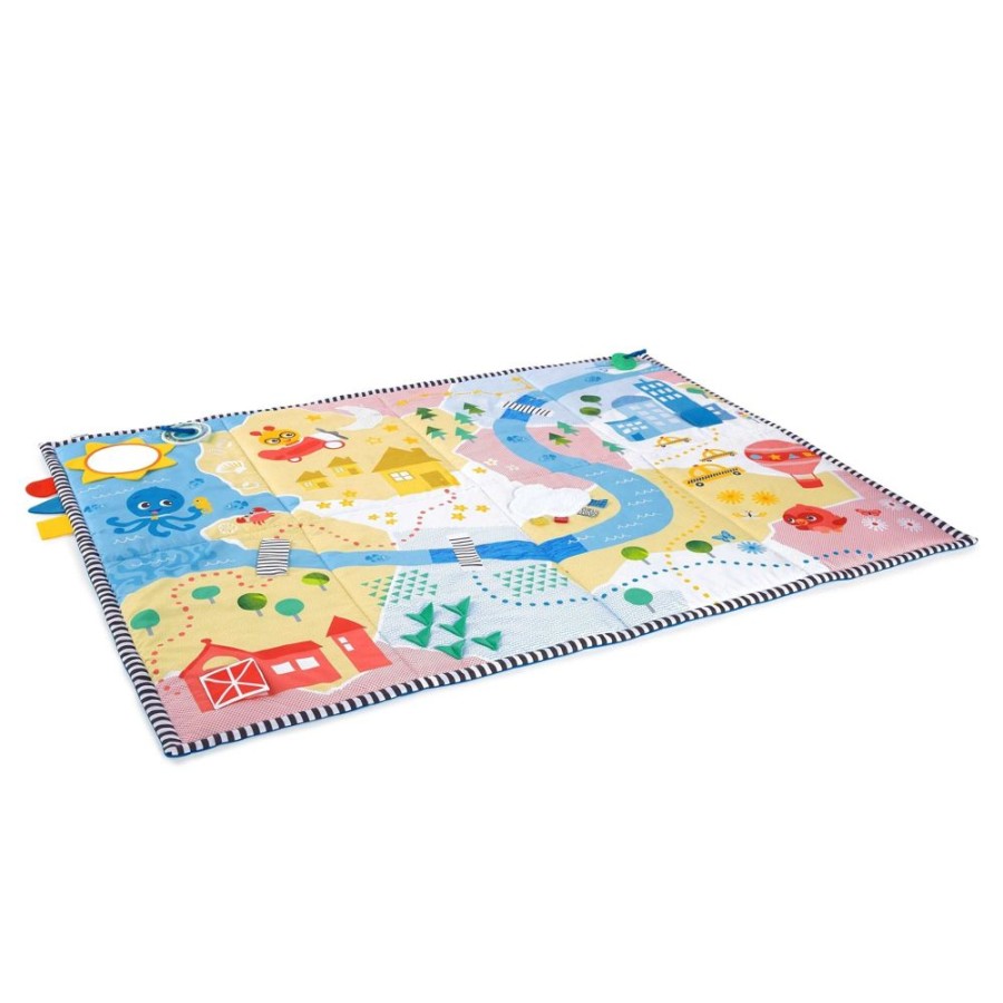 D-M Baby Einstein | Baby Einstein Sea & City Sensory Playscape Plush Activity Mat