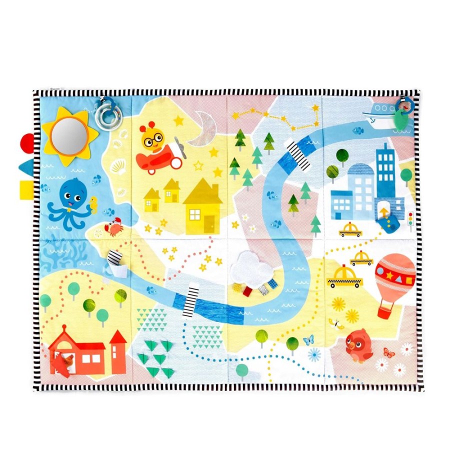 D-M Baby Einstein | Baby Einstein Sea & City Sensory Playscape Plush Activity Mat