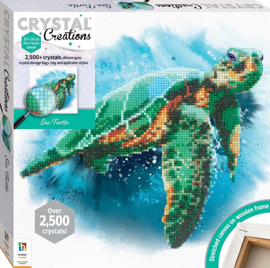 A-C Crystal Creations | Crystal Creations Canvas: Sea Turtle