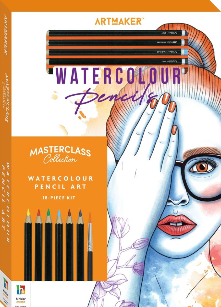 A-C Art Maker | Art Maker Masterclass: Watercolour Pencils Kit